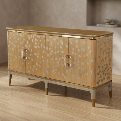 Cómoda Aparador Lujo Cómoda Madera Diseño Dormitorio