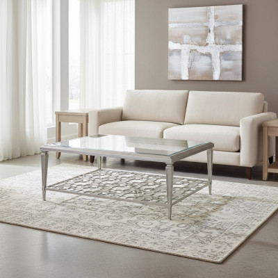 Mesa de centro Diseño Lujo Mesas Sala de estar Muebles Mesa auxiliar moderna