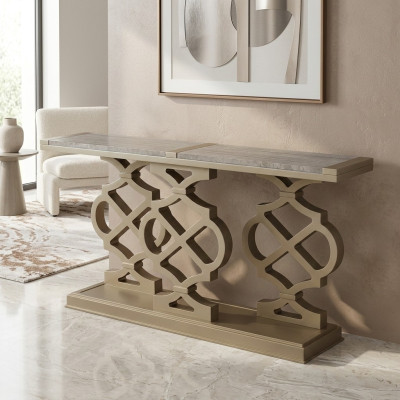 Mesa de consola Diseño de madera Mesa de consola Consolas Mesas de maquillaje