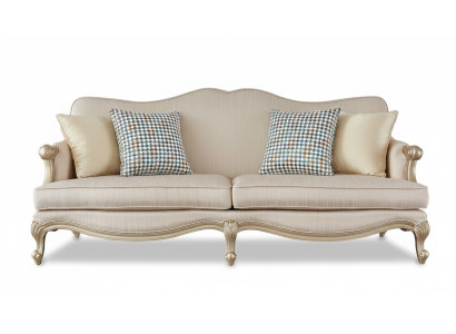 Sofá de lujo conjunto 3+1+1 silla muebles italianos asiento sofá conjunto