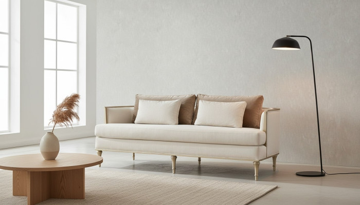 Sofá de diseñador Sofagarnitur 3 plazas Sofá Sofá conjunto de tapizados Muebles