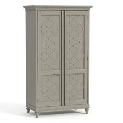 Armario de madera diseño para guardarropa muebles con armario de 2 puertas de madera.