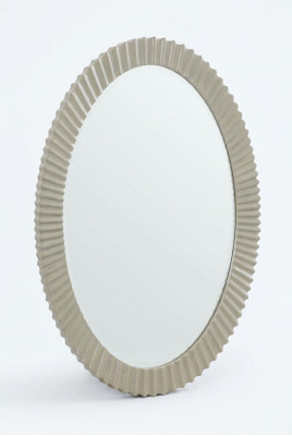 Espejo oval, espejo de baño, espejo colgante para baño, espejo de pared.