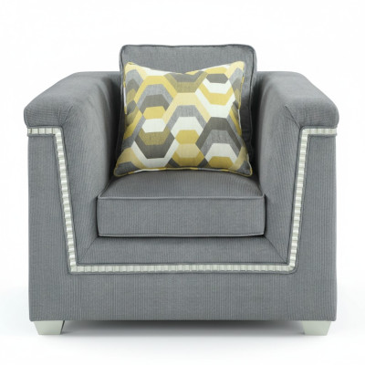 Muebles de diseño de lujo Sillas modernas Sillones de diseño moderno Tejido Sala de estar