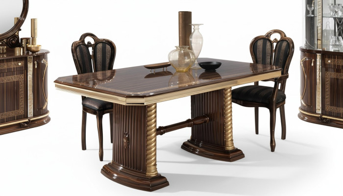 Mesa de comedor Mesa de restaurante Comedor Mesas clásicas Muebles italianos Nuevos