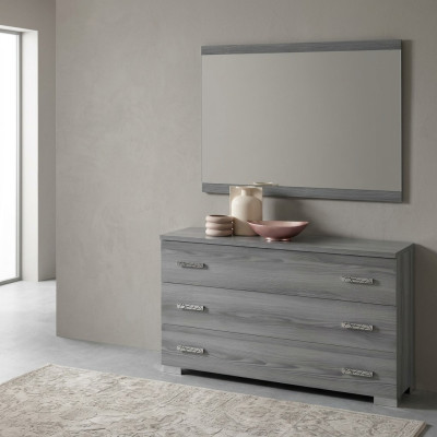 Cómoda Espejo Diseño Muebles Consola Madera Armario Perchero Aparador