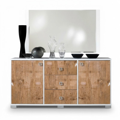 Aparador Diseño Cómoda 100*50 Lujo Madera Cómoda Armario Salón Armarios