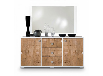 Aparador Diseño Cómoda 100*50 Lujo Madera Cómoda Armario Salón Armarios