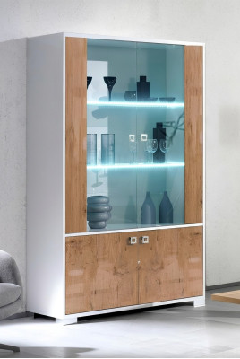 Vitrina XXL Vitrinas Sala de Estar 110*50 Armarios Diseño Muebles Italianos nuevos
