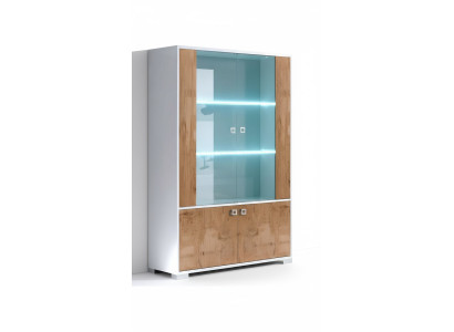 Vitrina XXL Vitrinas Sala de Estar 110*50 Armarios Diseño Muebles Italianos nuevos