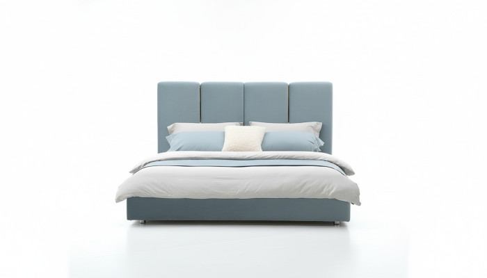 Cama de diseñador Dormitorio Cama Noble Lujo Clase Cama de diseñador Lujo Hotel Nuevo