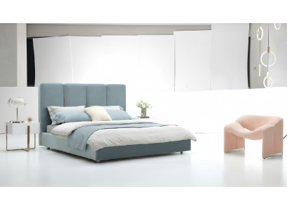 Dormitorio conjunto de 3 piezas cama 2 mesitas de noche consola camas acolchadas dobles hotel