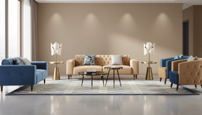 Mesa auxiliar Muebles de lujo Mesa de centro Mesas Consolas Café Mesitas auxiliares 2 piezas