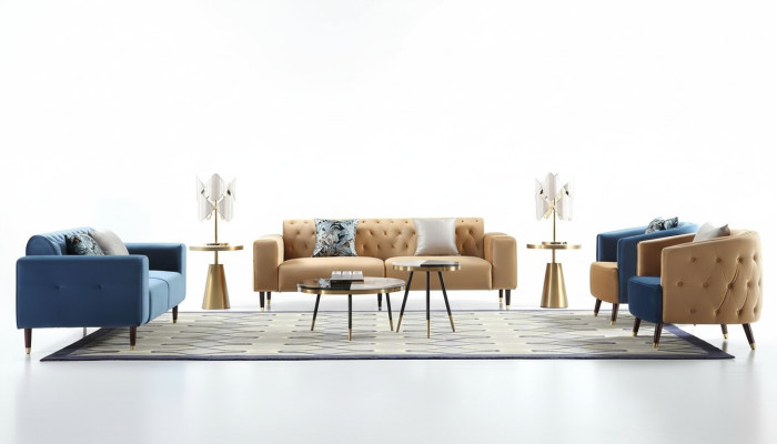 Mesa auxiliar Muebles de lujo Mesa de centro Mesas Consolas Café Mesitas auxiliares 2 piezas