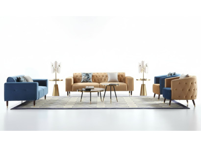 Mesa auxiliar Muebles de lujo Mesa de centro Mesas Consolas Café Mesitas auxiliares 2 piezas