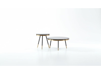 Mesa de centro de lujo Mesa de salón Mesa de diseño Mesa de estilo Muebles Nuevos 2 piezas