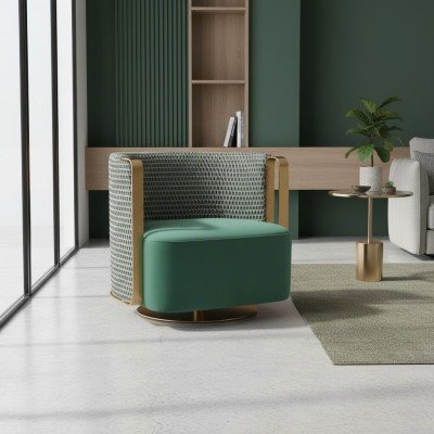 Sillón Sofá Tapizado Diseño Textil 1 Plaza Asiento Sofás Individuales