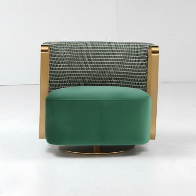 Sillón Sofá Tapizado Diseño Textil 1 Plaza Asiento Sofás Individuales