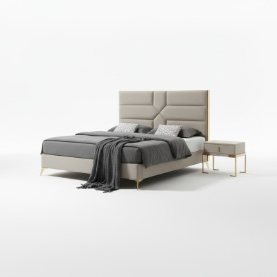 Cama doble cama matrimonial diseño lujo terciopelo cama tapizada diseño textil camas.