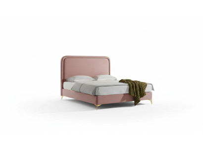 Cama doble Cama matrimonial Diseño de lujo Cama tapizada Diseño de cama 180x200cm Nuevo