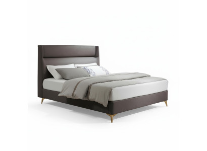 Cama matrimonial de diseño Lujo Cama de diseño de lujo Doble cama Dormitorio Muebles Hotel