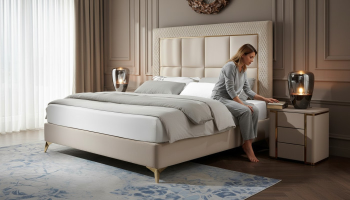 Mesita de noche cómoda consola auxiliar con cajón consolas diseñador mesilla de noche.