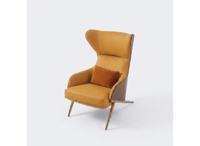 Sillón de lujo 74*90cm Muebles Sala de estar Sofá de una plaza Sofá Lounge