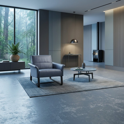 Sillón de diseño moderno textil sala de estar lounge muebles de diseño de lujo sillas nuevo