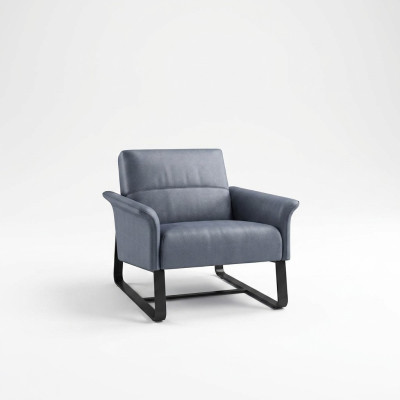 Sillón de diseño moderno textil sala de estar lounge muebles de diseño de lujo sillas nuevo