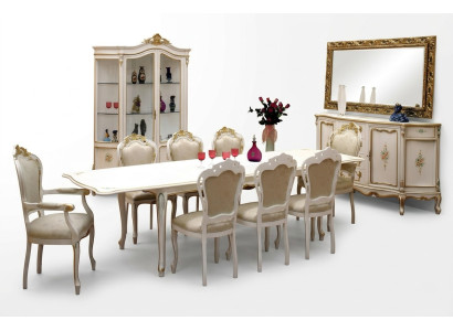 Conjunto completo de mesa de comedor 8 sillas grupo de comedor de madera conjunto de mesas de 9 piezas