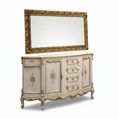 Aparador diseño mueble de TV cómoda armario estante lujo salón tablero