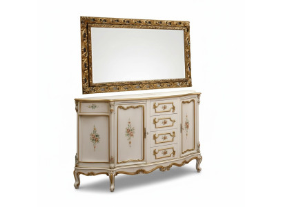 Aparador diseño mueble de TV cómoda armario estante lujo salón tablero