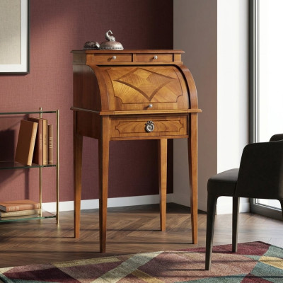 Muebles de oficina Diseño de mesa Secretaria Escritorios Mobiliario de oficina Madera antigua