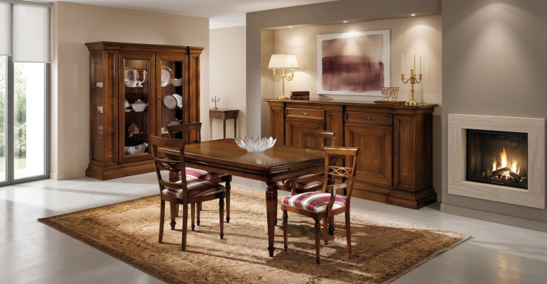 Mesa de comedor de madera Mesas de comedor Mesas de comedor Diseño de mesa Madera Muebles de lujo Italia