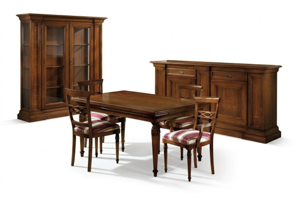 Mesa de comedor de madera Mesas de comedor Mesas de comedor Diseño de mesa Madera Muebles de lujo Italia