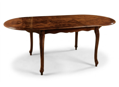 Mesa de comedor ovalada de madera Muebles Mesas Mobiliario de madera maciza de Italia Redonda Nuevo