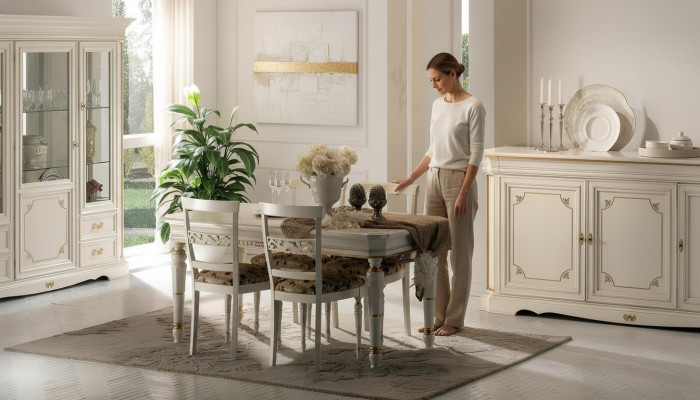 Conjunto completo de mesa de comedor 4 sillas Conjunto de comedor Grupo de comedor Mesa de madera Mesas de mesa de 5 piezas.