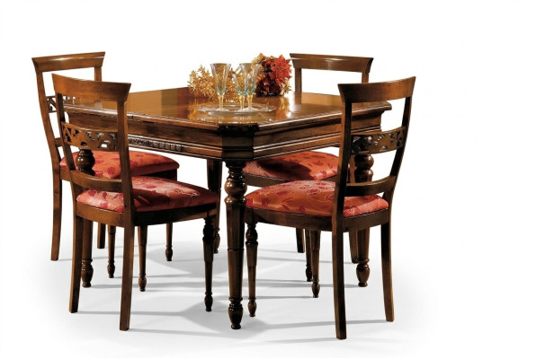 Conjunto de sillas de comedor, modernas, tapizadas con respaldo de diseño, nuevo, de madera.