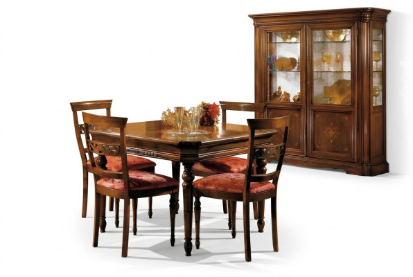 Diseño de mesa de comedor de madera Mesa moderna de comedor Muebles Mesas de madera para la sala de estar Nuevas