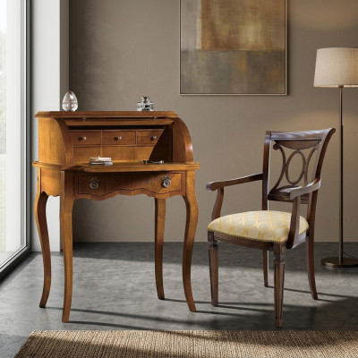 Mesa Secretaria Escritorios Oficina Muebles Diseño Mobiliario Antiguo Madera