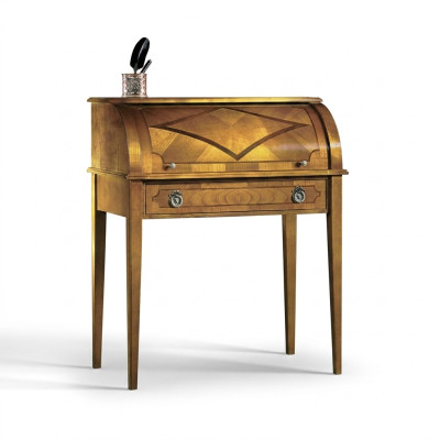 Escritorio Mesa Mobiliario italiano Muebles Madera maciza Oficina Secretaria Nuevo