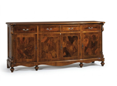 Cómoda Armario clásico Muebles de madera maciza Mobiliario italiano Aparador