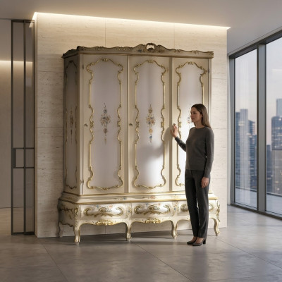 Armario Ropa Muebles Dormitorio Decoración Italiana Armarios Nuevo