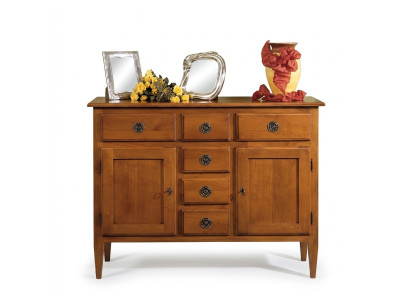 Cómoda Aparador Buffet Marrón Armarios Cómodas Muebles Madera Maciza