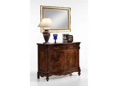Cómoda aparador Credenza marrón Credenzas madera maciza gabinete cómodas muebles