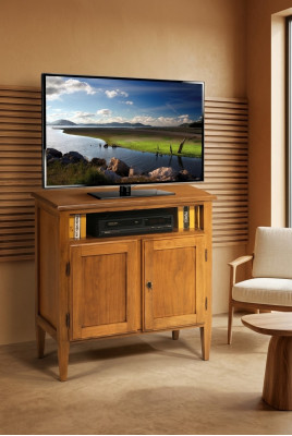 estante de televisión de madera maciza RTV Muebles italianos de aparador estanterías Nuevo