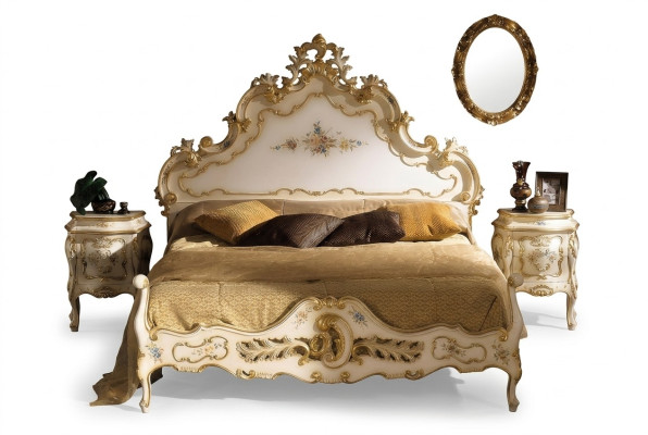 Dormitorio conjunto completo blanco Cama, 2 mesitas de noche Dormitorio Muebles Madera Nuevo