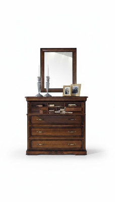 Sideboard cómoda aparador Aparadores madera maciza Armario Muebles Cómodas Marrón