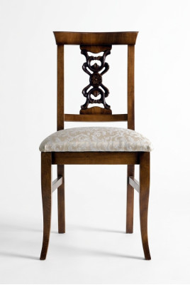 Sillas de comedor de lujo de madera Sillón Marrón Sillas de salón Muebles nuevos