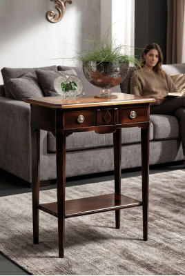 Mesas Consola Mesa Consolas Muebles Consola de madera Teléfono auxiliar Italiano